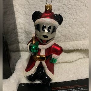 Christopher Radko Mickey Mouse bag of toys 1996 Christmas ornament glass